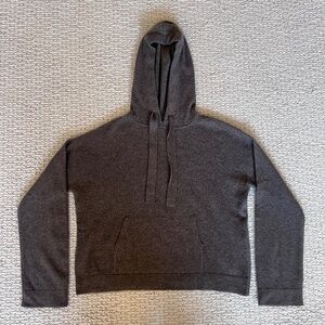 Naadam Cashmere Hoodie in Dark Taupe